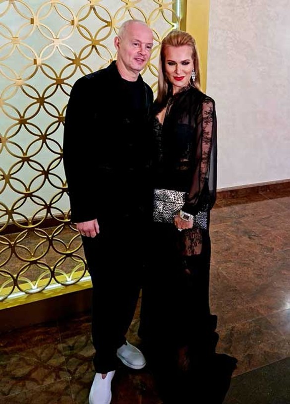 Олеся Судзиловская с супругом. Фото: Феликс Грозданов/Дни.ру