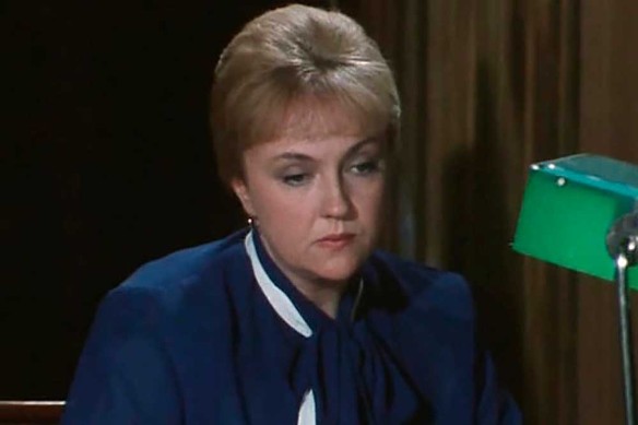 Екатерина Градова. Кадр из "Гнездо глухаря" (1987)
