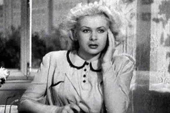 Валентина Серова. Кадр из "Сердца четырёх" (1941)