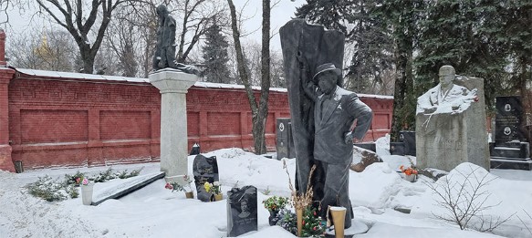 Могила Бориса Брунова. Фото: Дни.ру